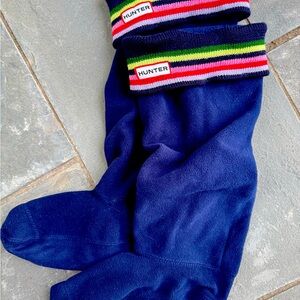 Hunter Women’s Blue Hunter Boot Liner Socks